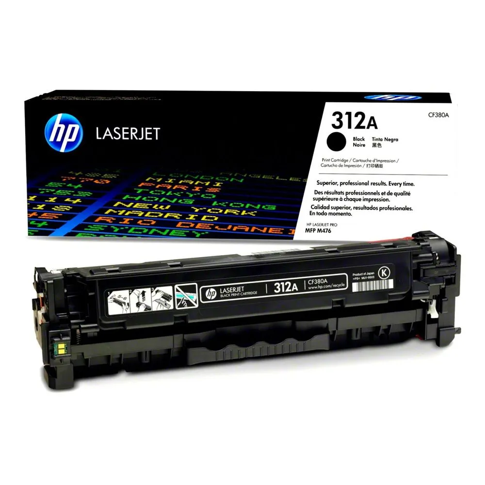 Tóner HP CF380A (312A) LaserJet Black