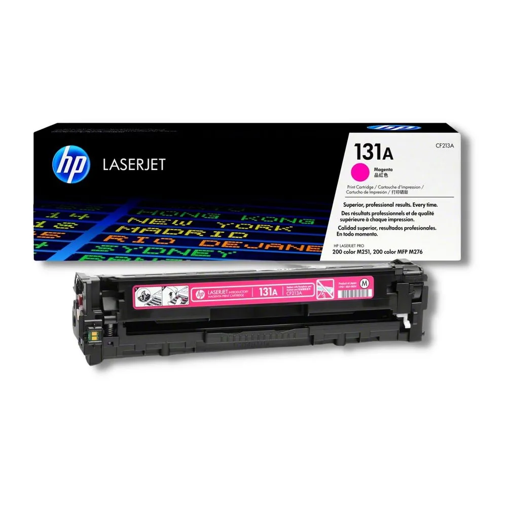 Tóner HP CF213A (131A) LaserJet Magenta 1,800 pág.