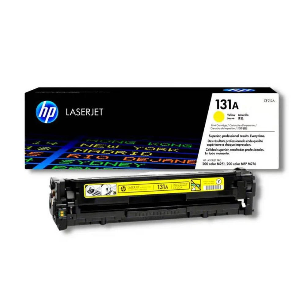 Tóner HP CF212A (131A) LaserJet Yellow 1,800 pág.