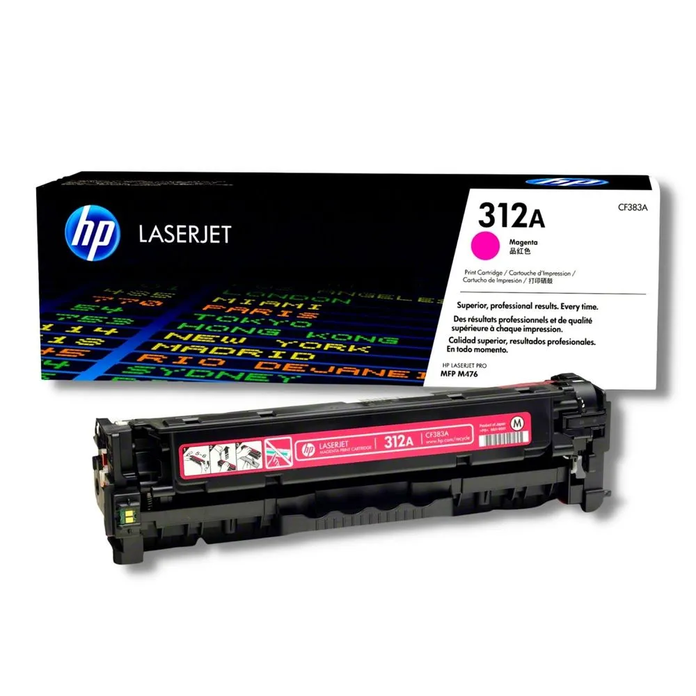 Tóner HP CF383A (312A) LaserJet Magenta